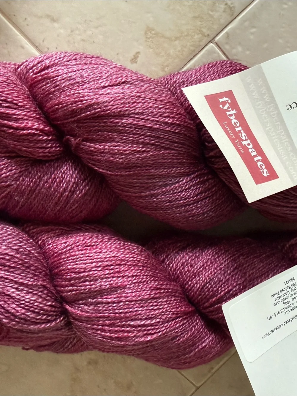 Gleem Lace two hanks