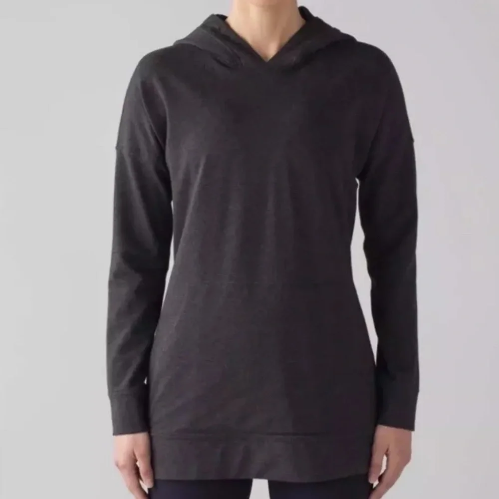 Lululemon Gray Cut Above Pullover Hoodie Size 6‎