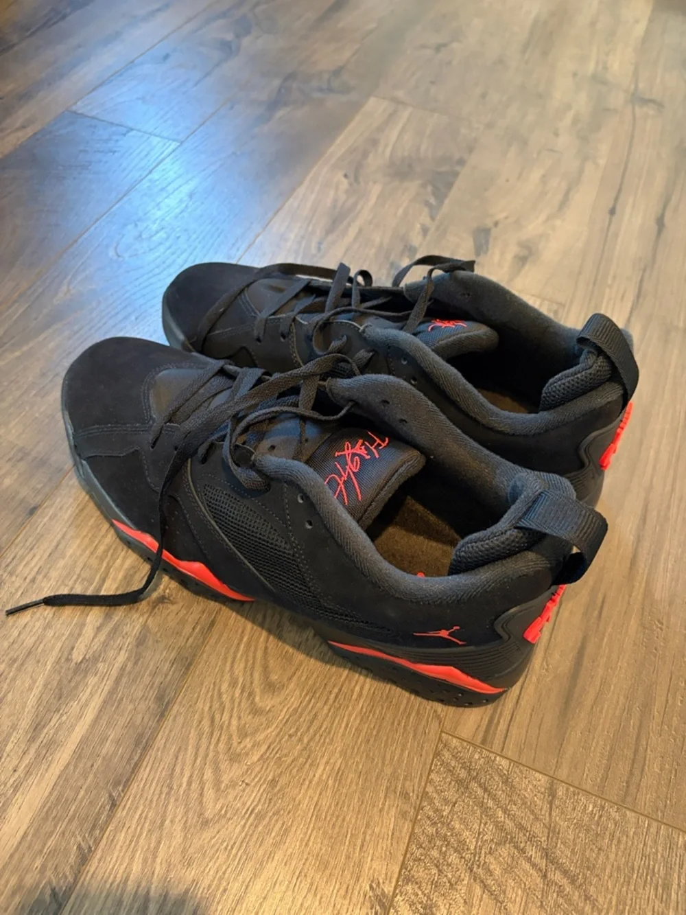 Jordan MVP 92 Black and Red Men's Athletic Sneakers