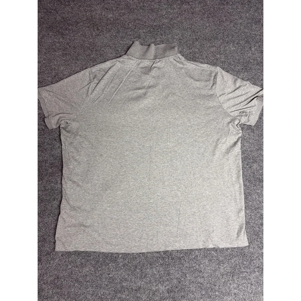 Polo Ralph Lauren Polo Shirt Mens 2XL Gray Classic‎ Fit Short Sleeve Player Logo