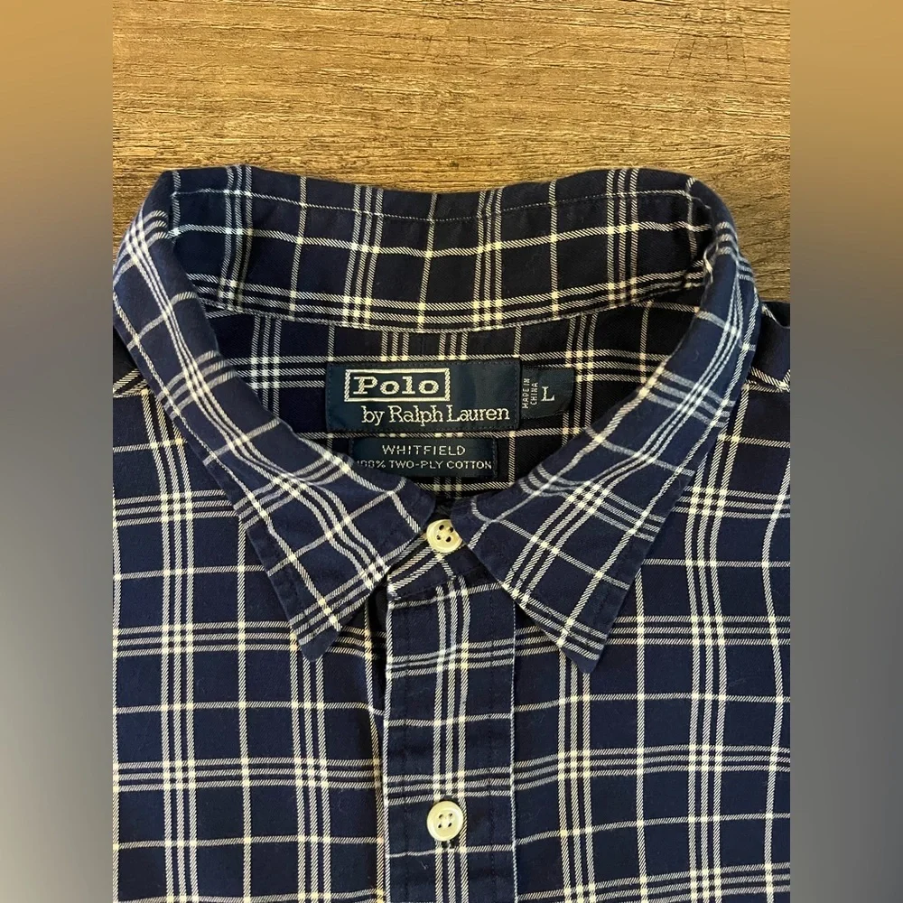 Polo Ralph Lauren plaid twill