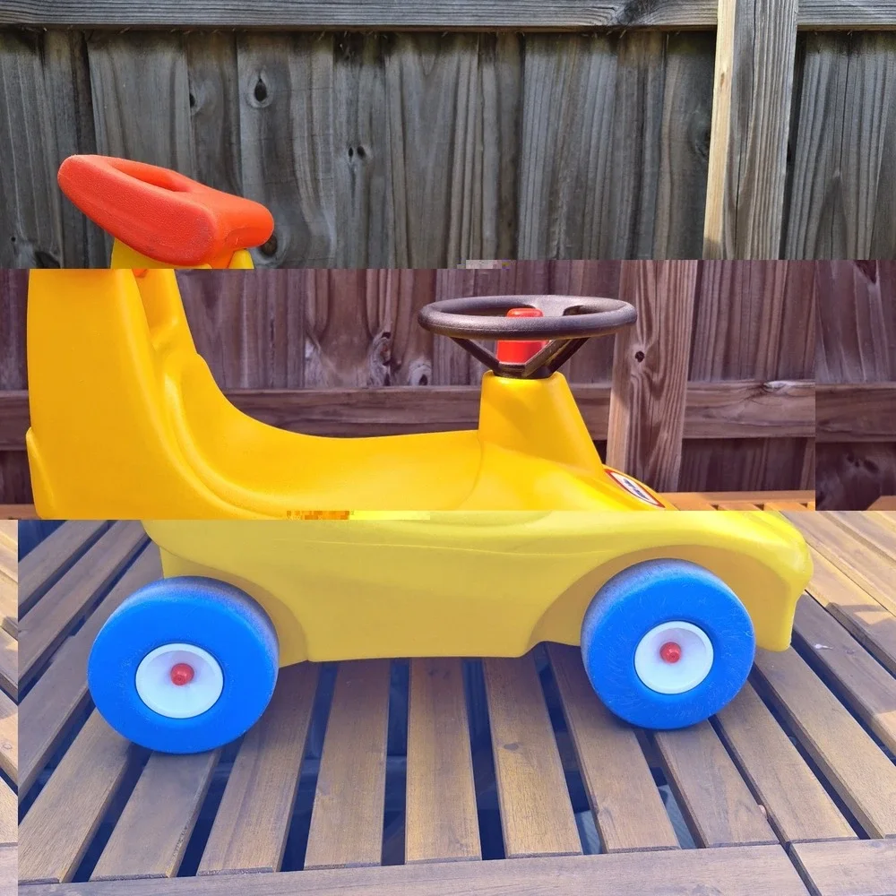 Little Tikes signs wear