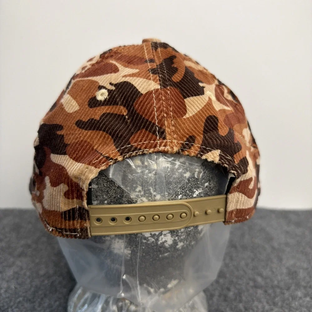 NEW Camo New Era Corduroy Baseball Cap Kansas City Royals Snapback Hat NWT‎