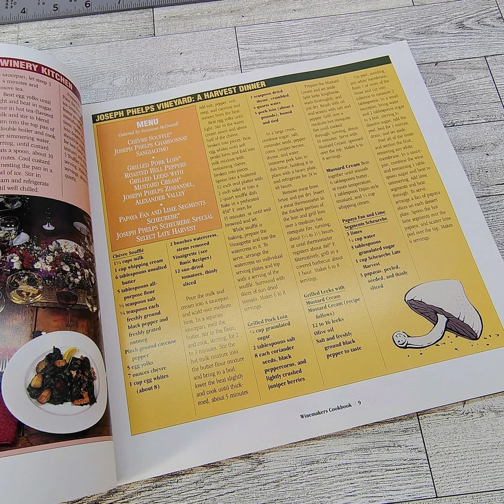 Cookbook winemakers by