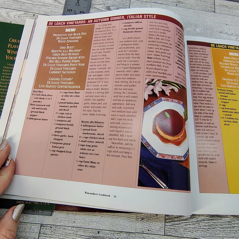 Cookbook winemakers by