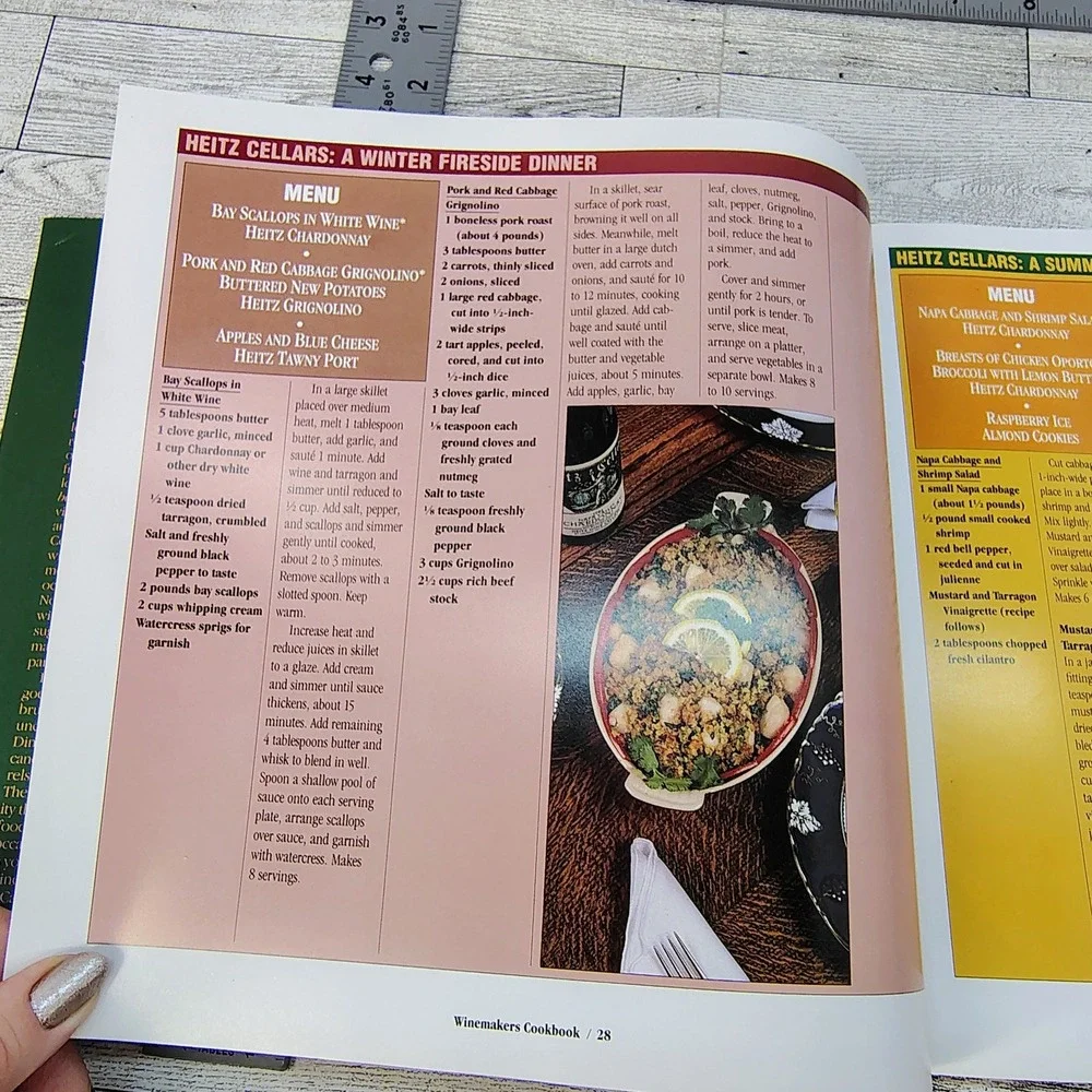 Cookbook winemakers by