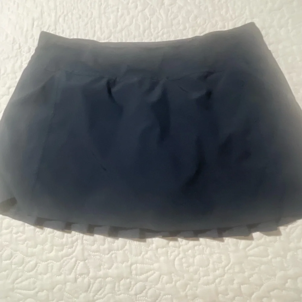 Fabletics‎ Black Skort Pleated Back Size Large