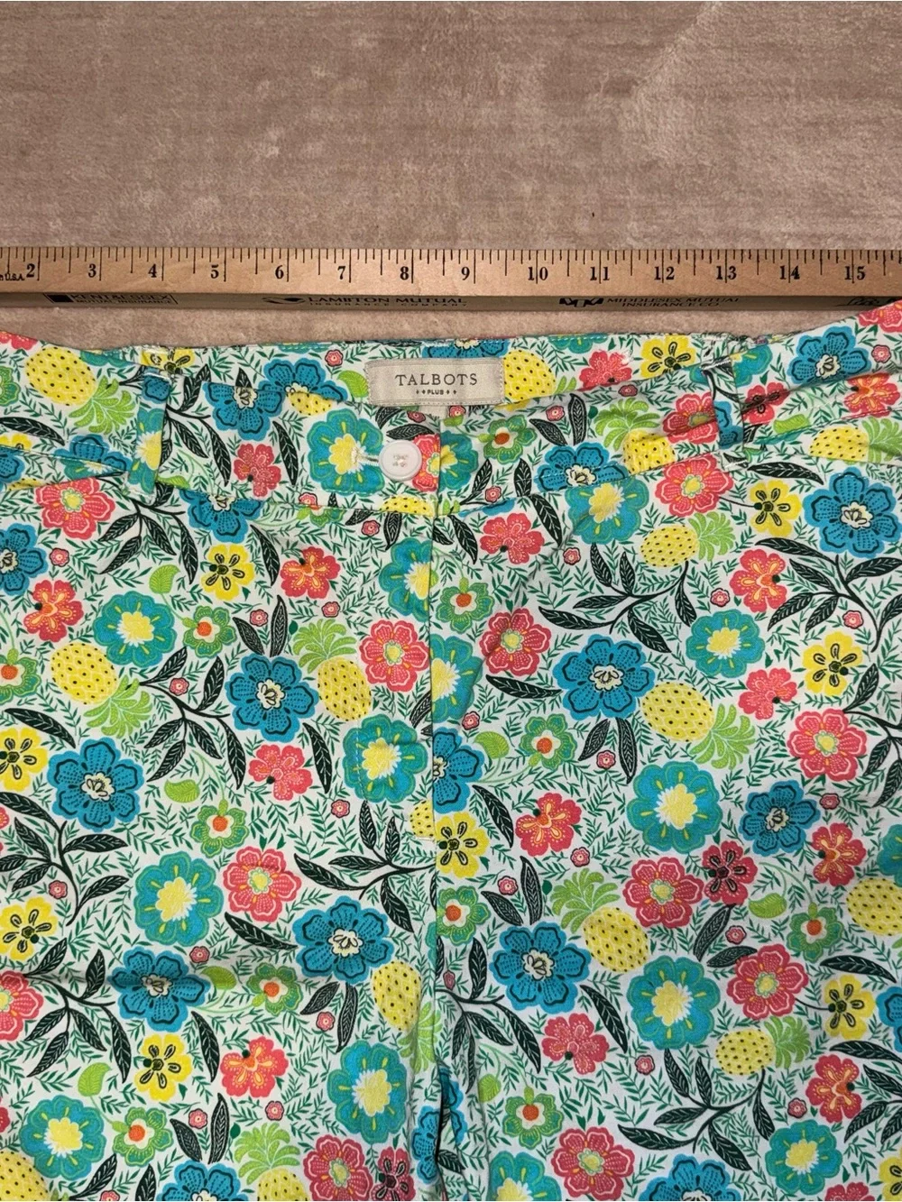 Talbots vibrant floral