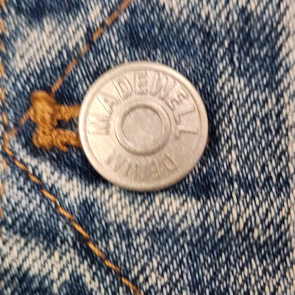Madewell Classic Trucker Boho Denim Jacket Size XXS
