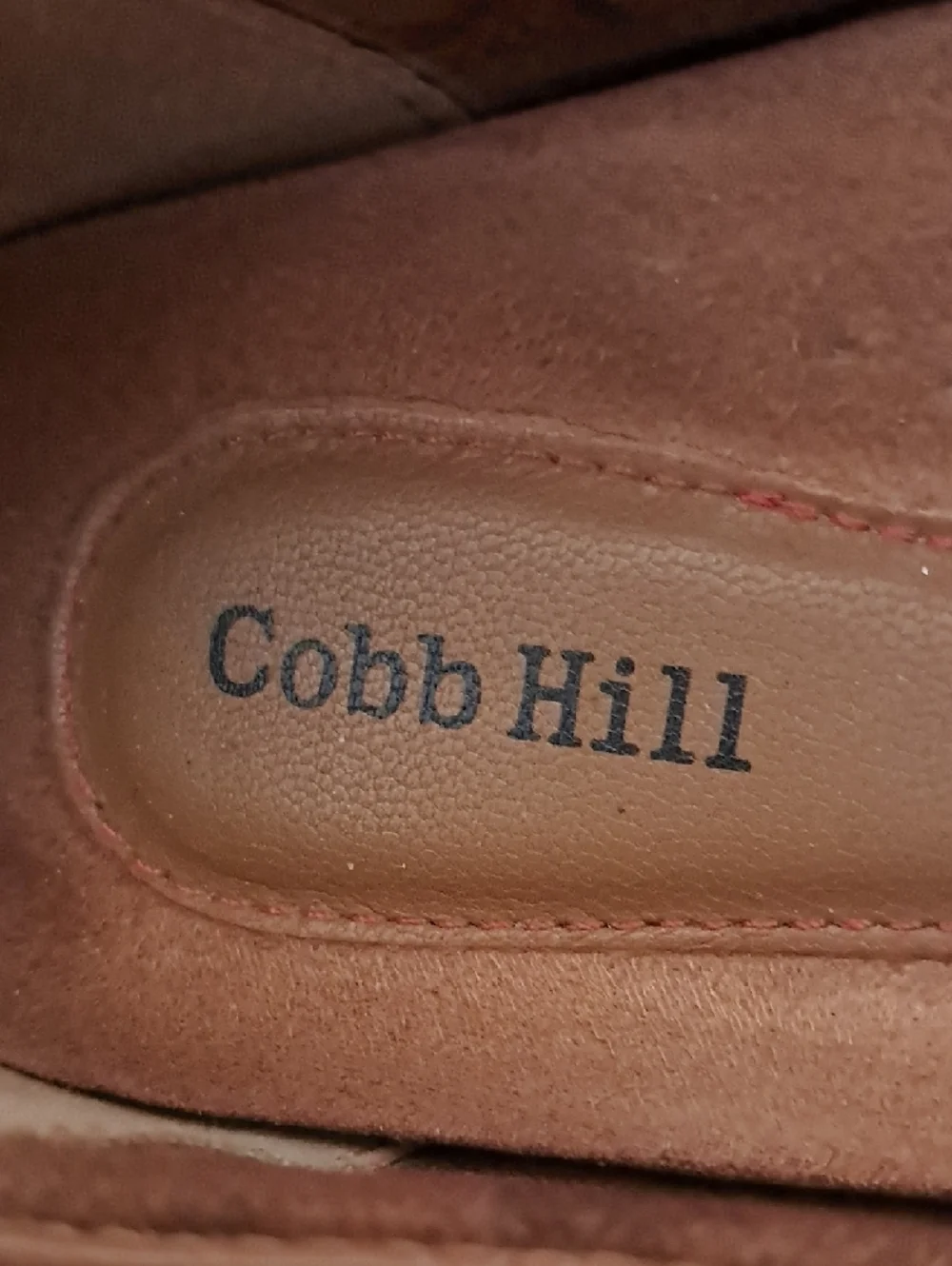 Cobb Hill by New Balance leather upper