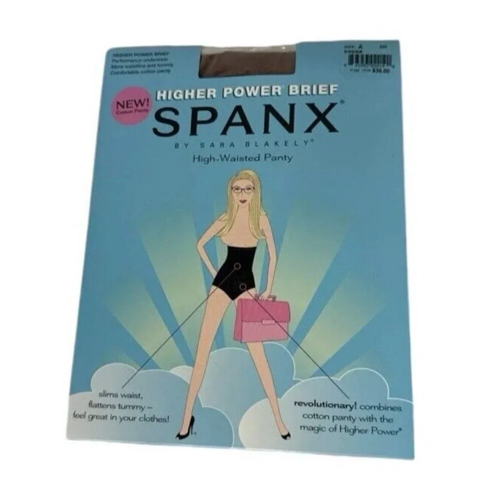 Spanx Higher Power Brief High Waisted Panty‎ Size A Coco 8520