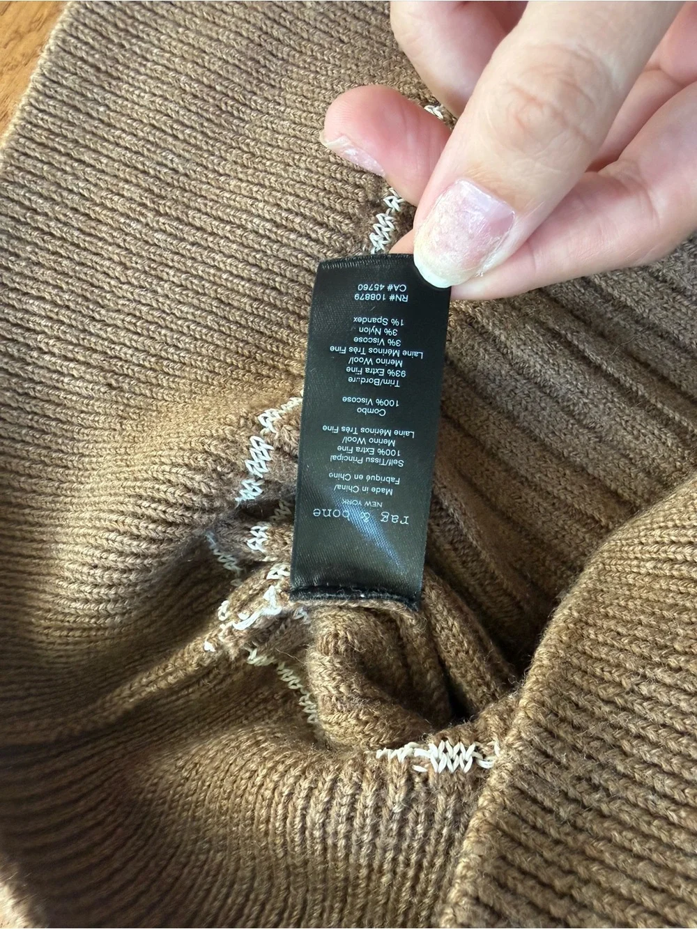 rag & bone dropped shoulders