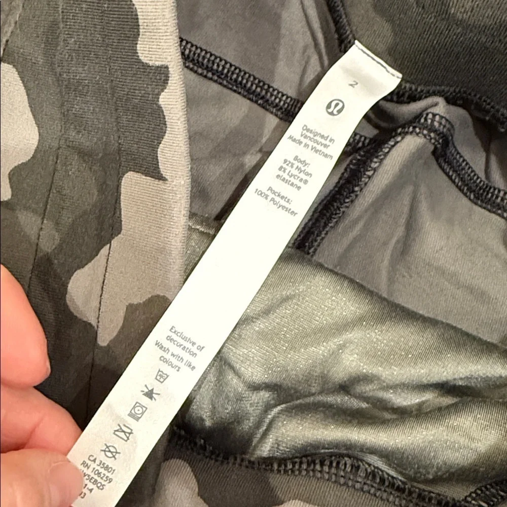 lululemon athletica stylish camo