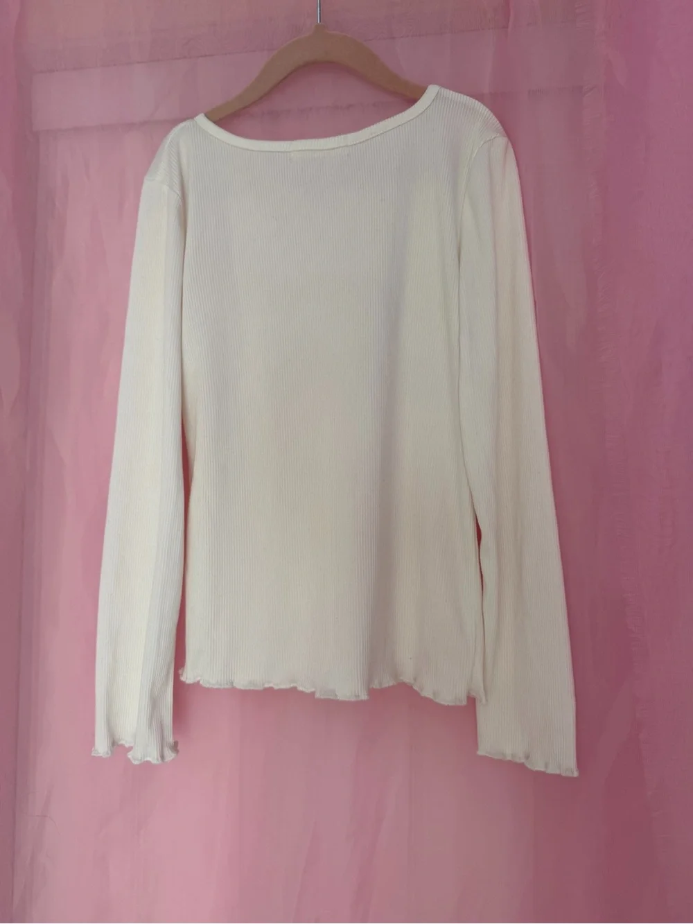 Pinc girls soft ribbed