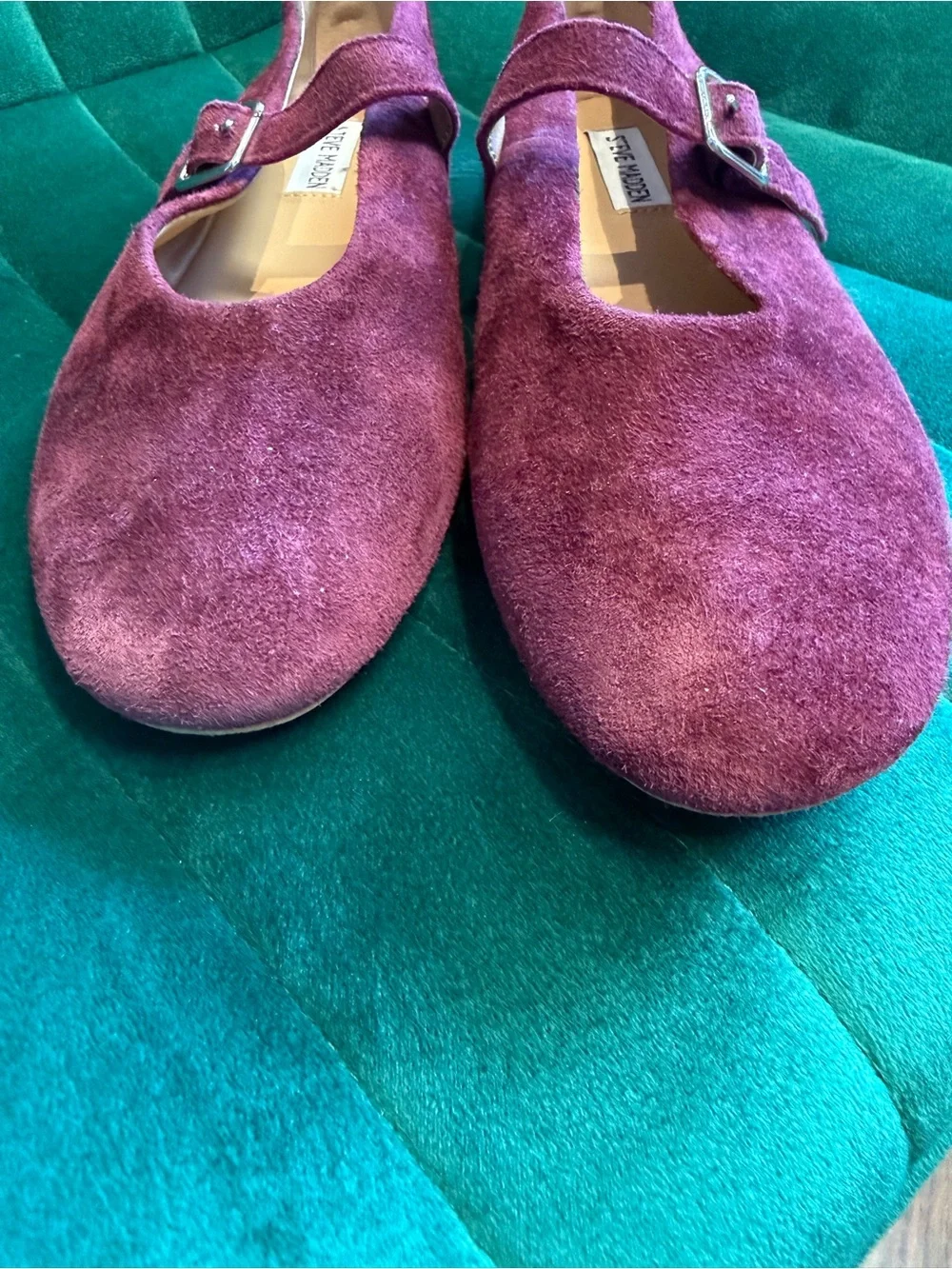 Steve Madden suede mary