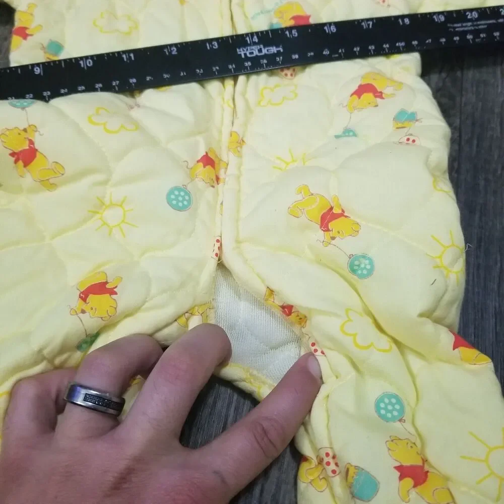 Vintage 1970's Walt Disney‎ Productions Pooh Toddler One Piece Size (S) Has Tear