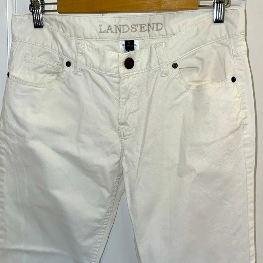 Lands End crisp white