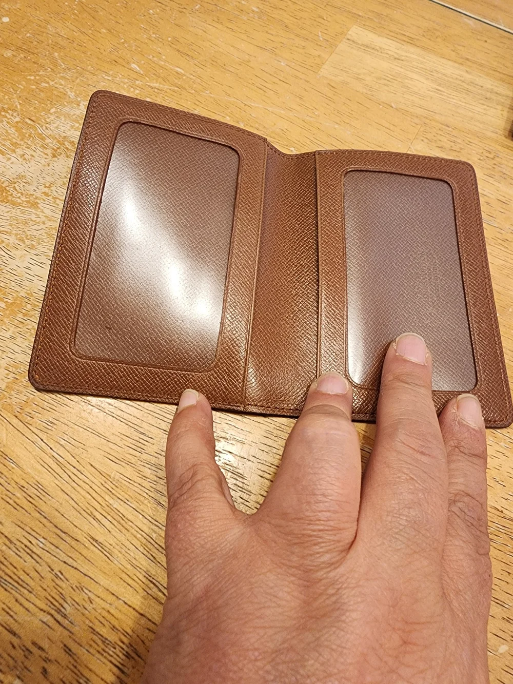 Louis Vuitton elegant brown