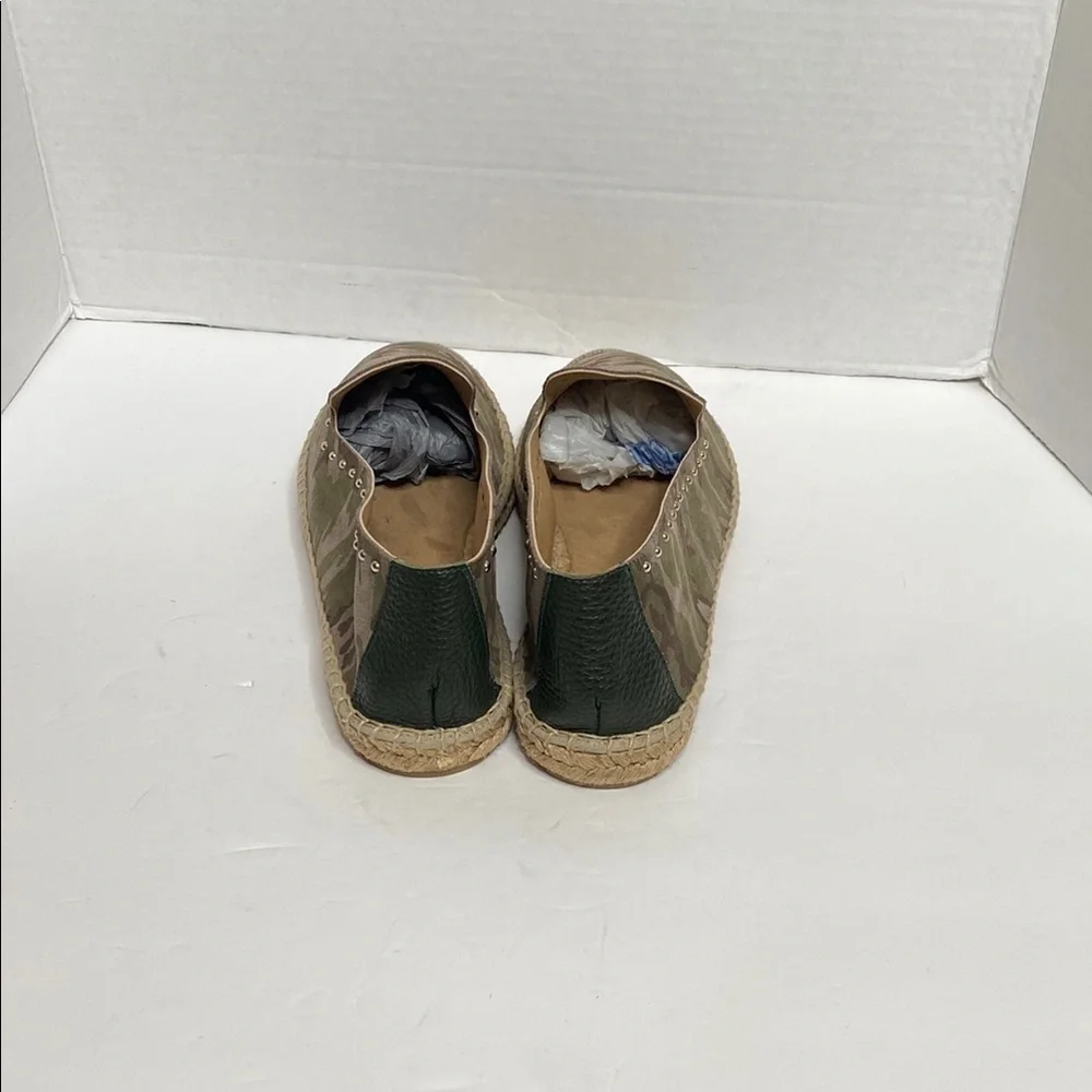 Maypol Camouflage Espadrille Flats Size 10