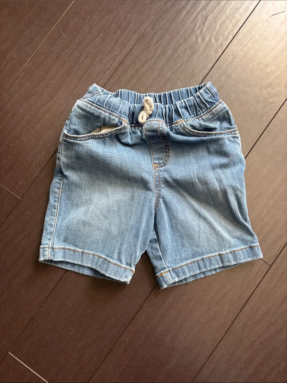 jumping beans Light Blue Denim Pull-On Shorts