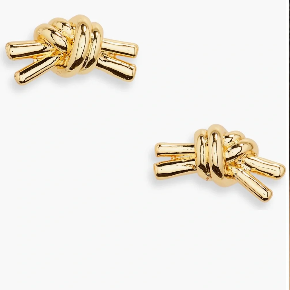 NWT Madewell Knotted Medium Stud Earrings