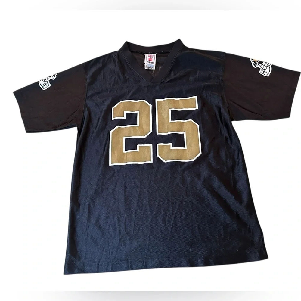 NFL Team Apparel Youth New Orleans Saints Reggie Bush Jersey‎ Sz Large