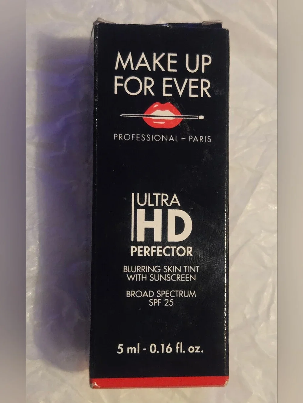 NIB Make Up For Ever Ultra HD Perfector Blurring Skin Tint Shade 06 Mini - 5 ml