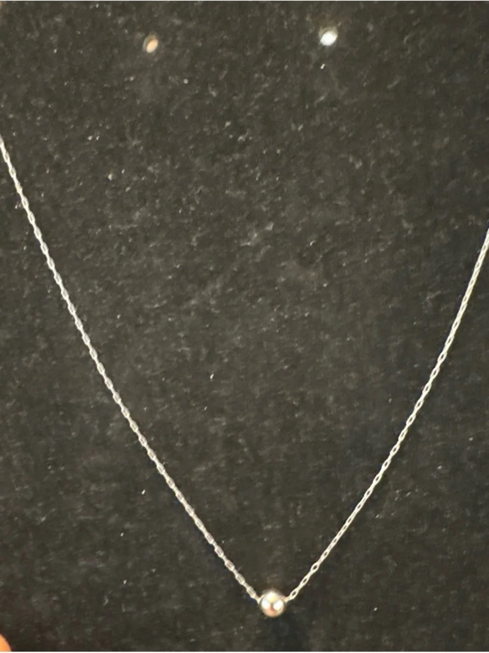 Beautiful sterling silver choker, 15