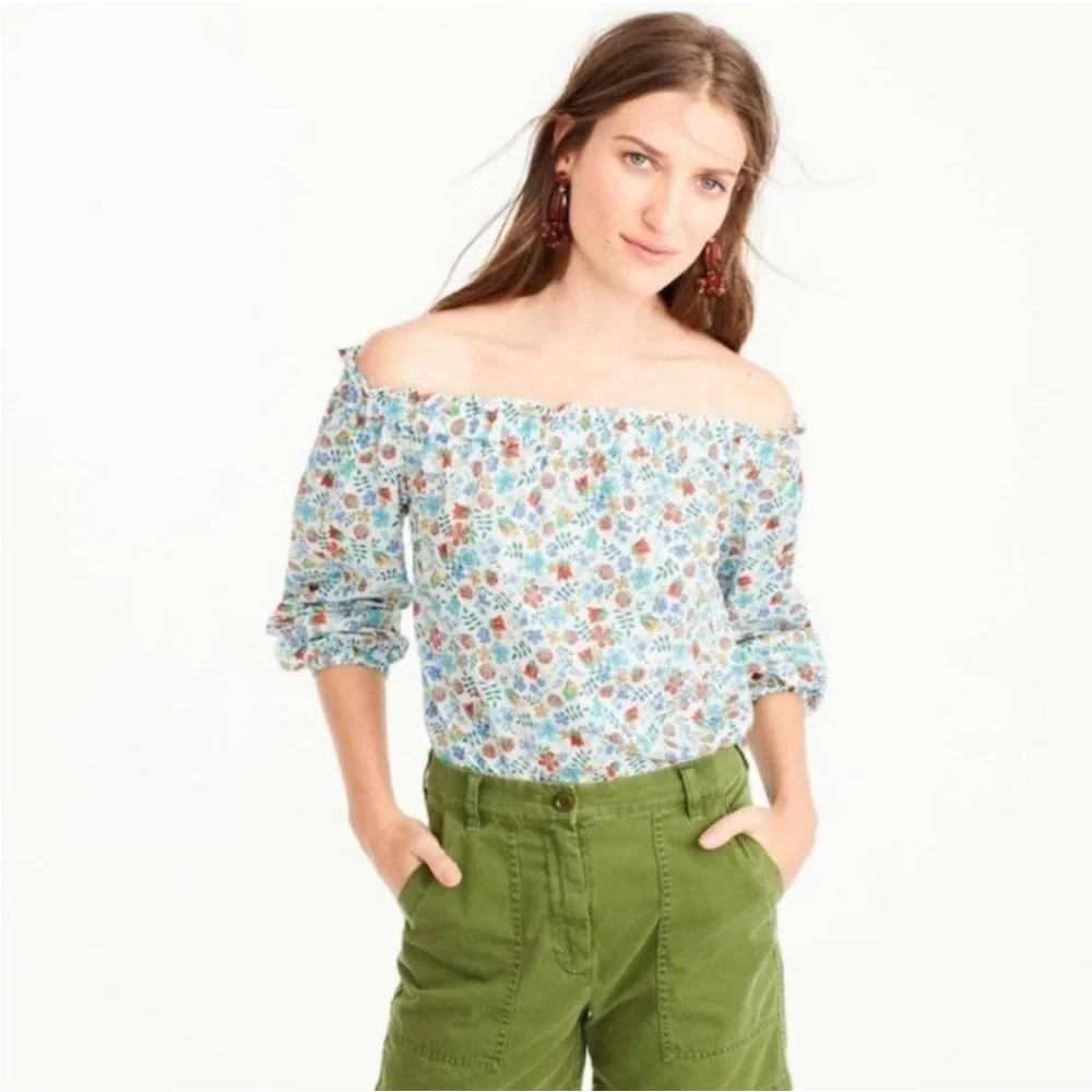 J. Crew light blue