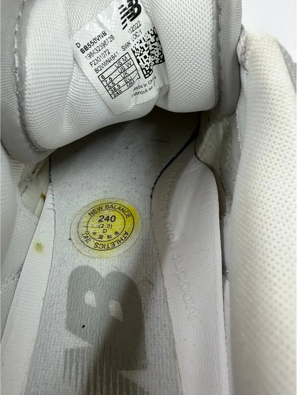 New Balance preloved fair