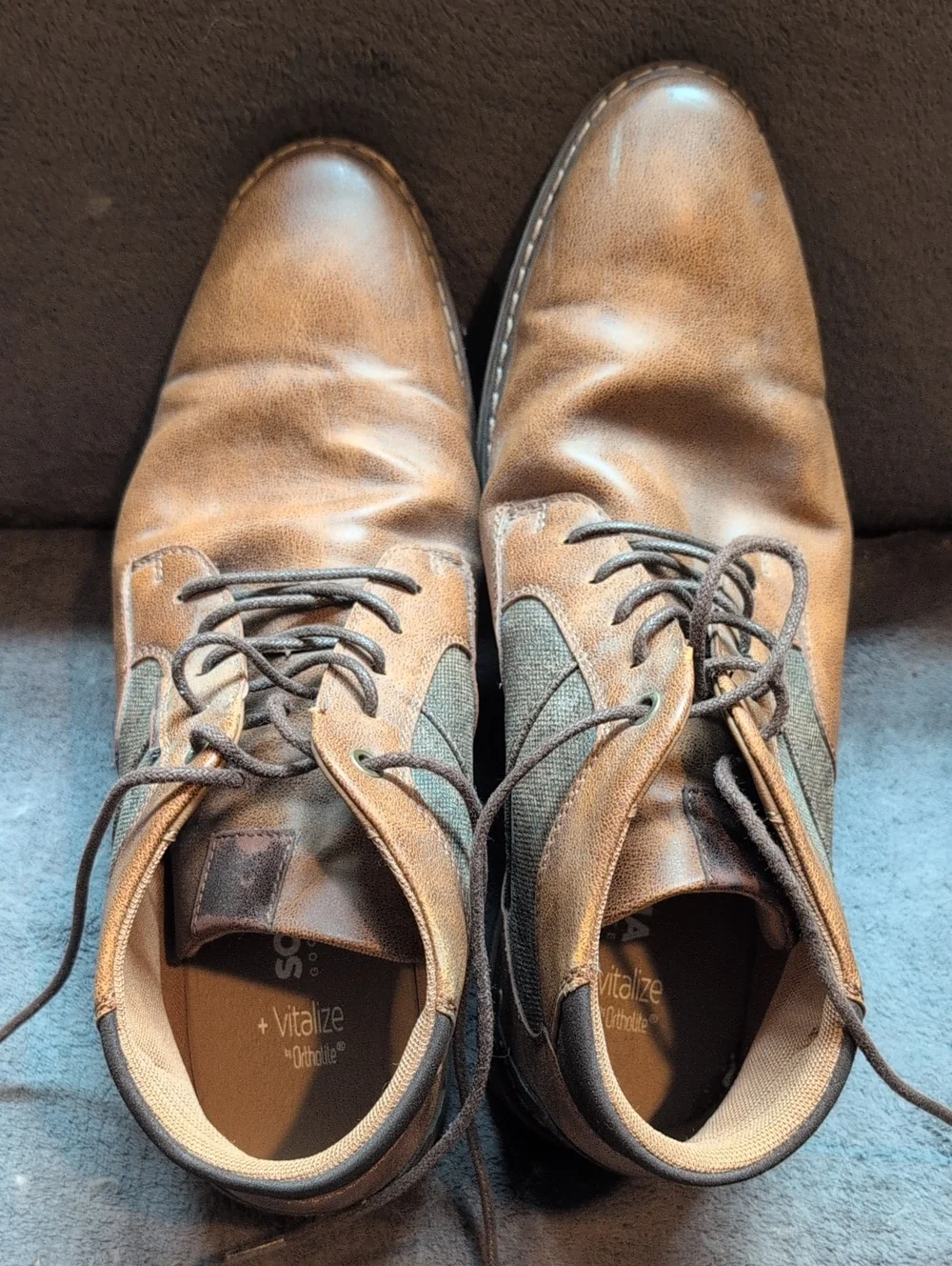 Sonoma Men’s Brown Chukka Lace-Up Boots