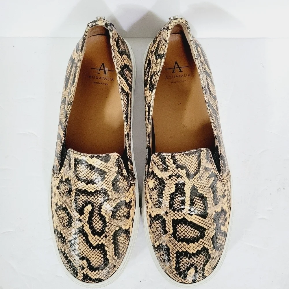 Aquatalia slip loafers