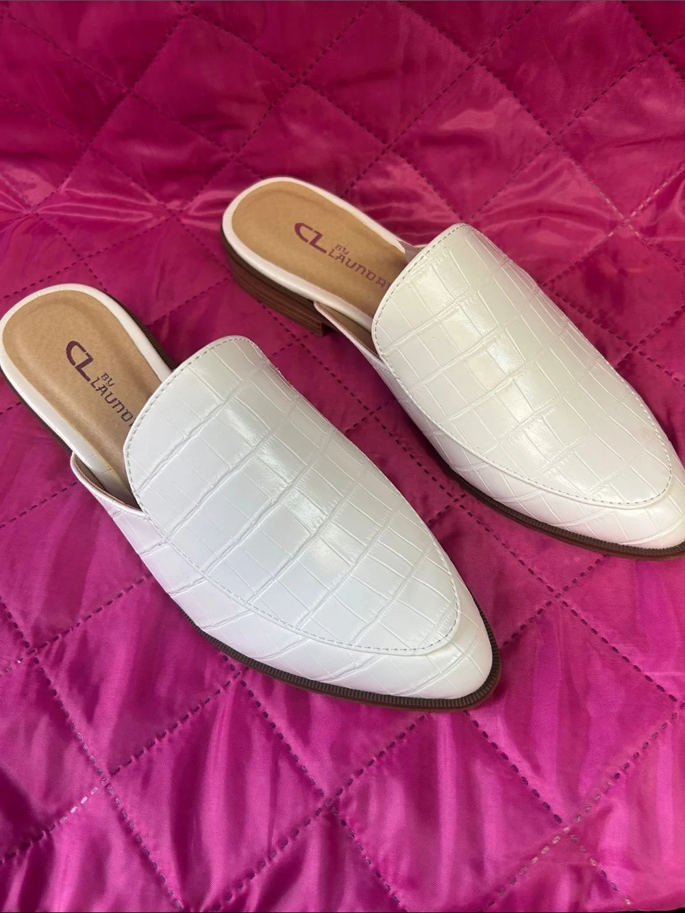 CL by Laundry sleek white