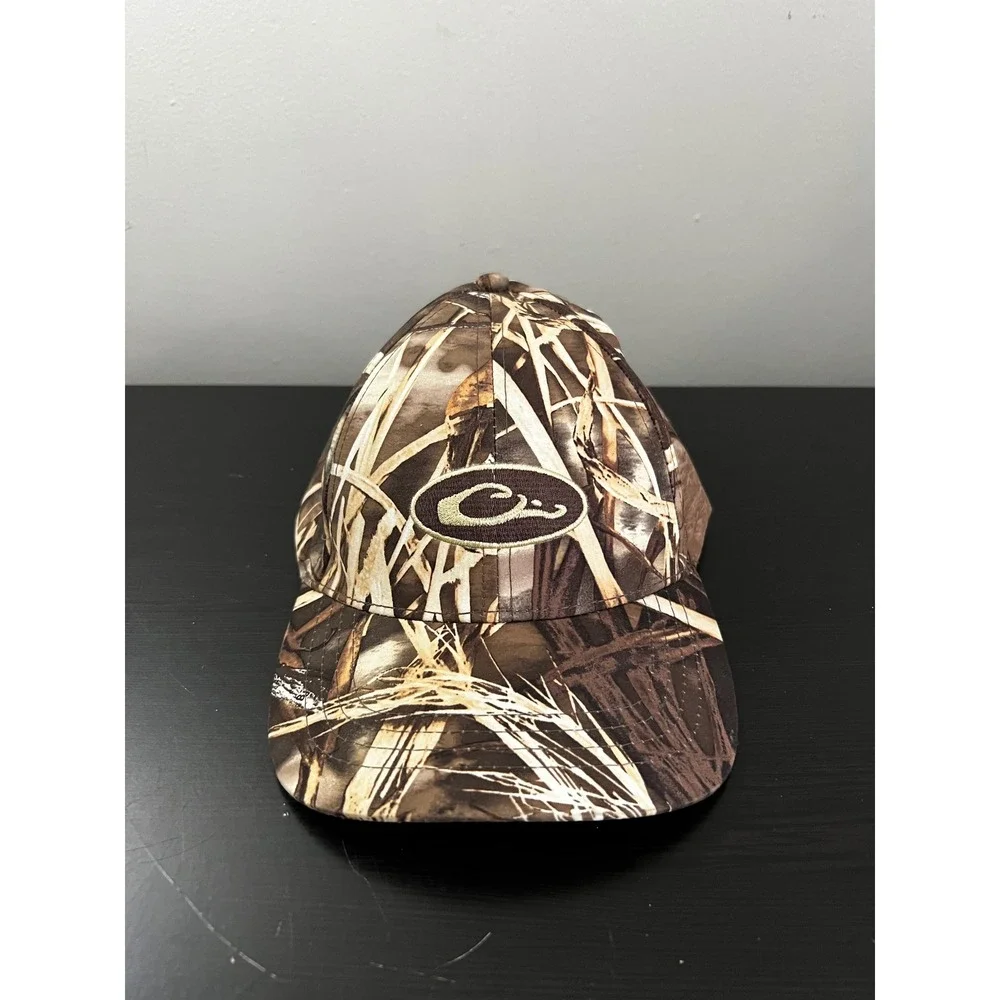 Drake Waterfowl Advantage Max-4 HD Camo Adjustable Baseball Hat Hunting Cap