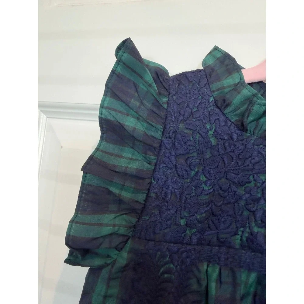 j. marie sleeveless plaid