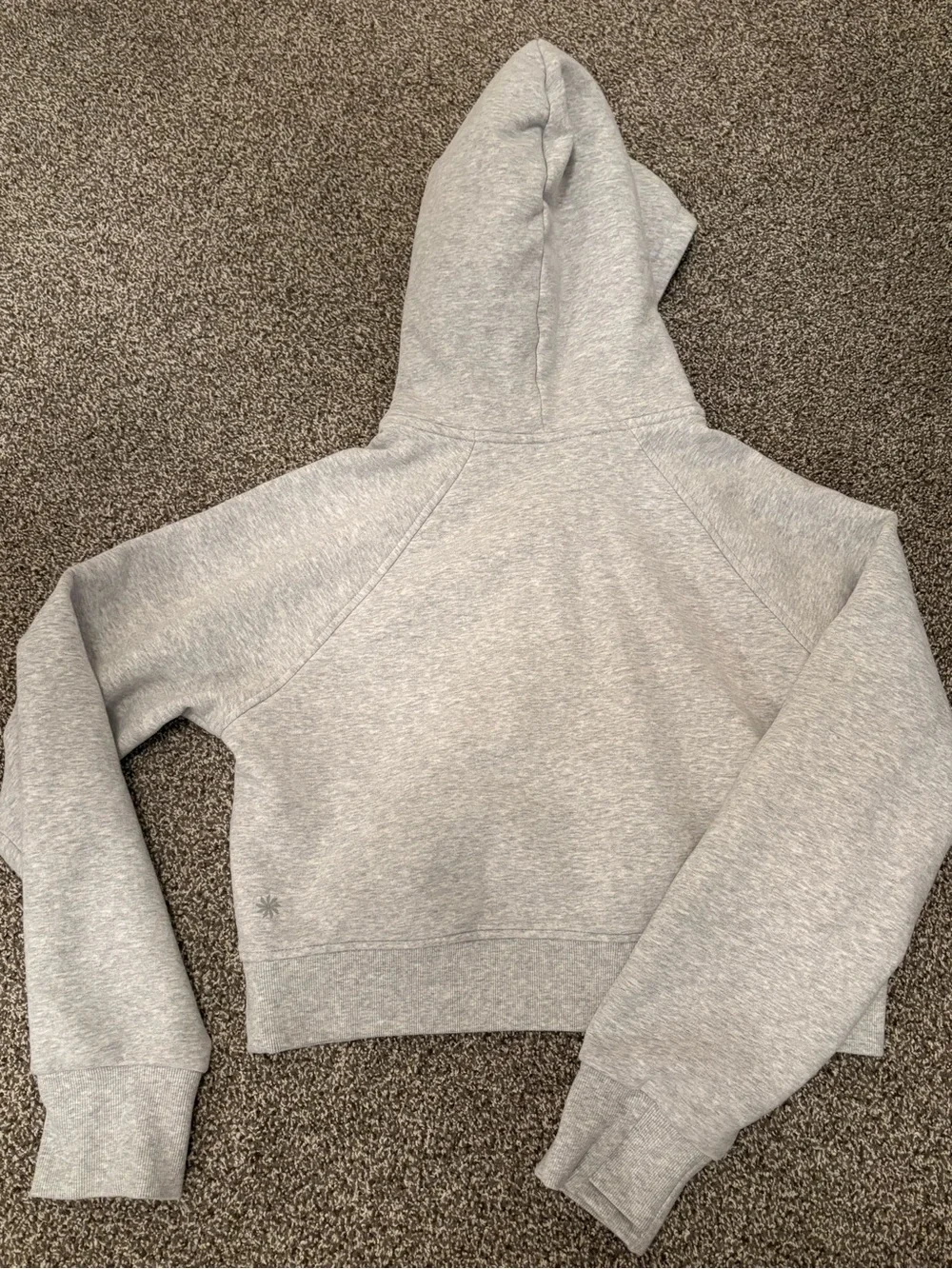 Athleta hooded cropped