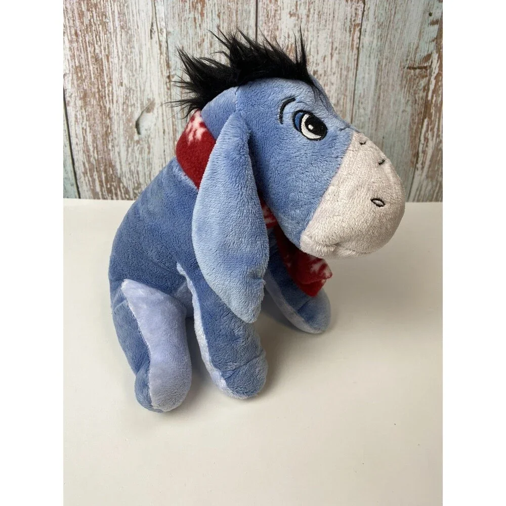 Disney Eeyore Plush w/ Scarf - Winnie the Pooh Super Cute - NWT