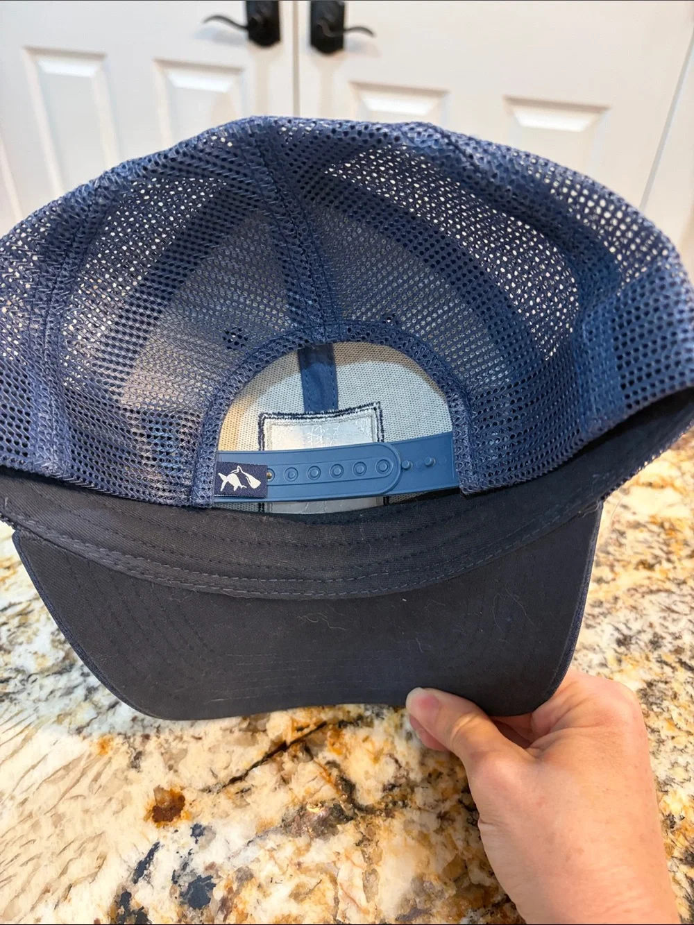 Men's Navy Trucker Hat