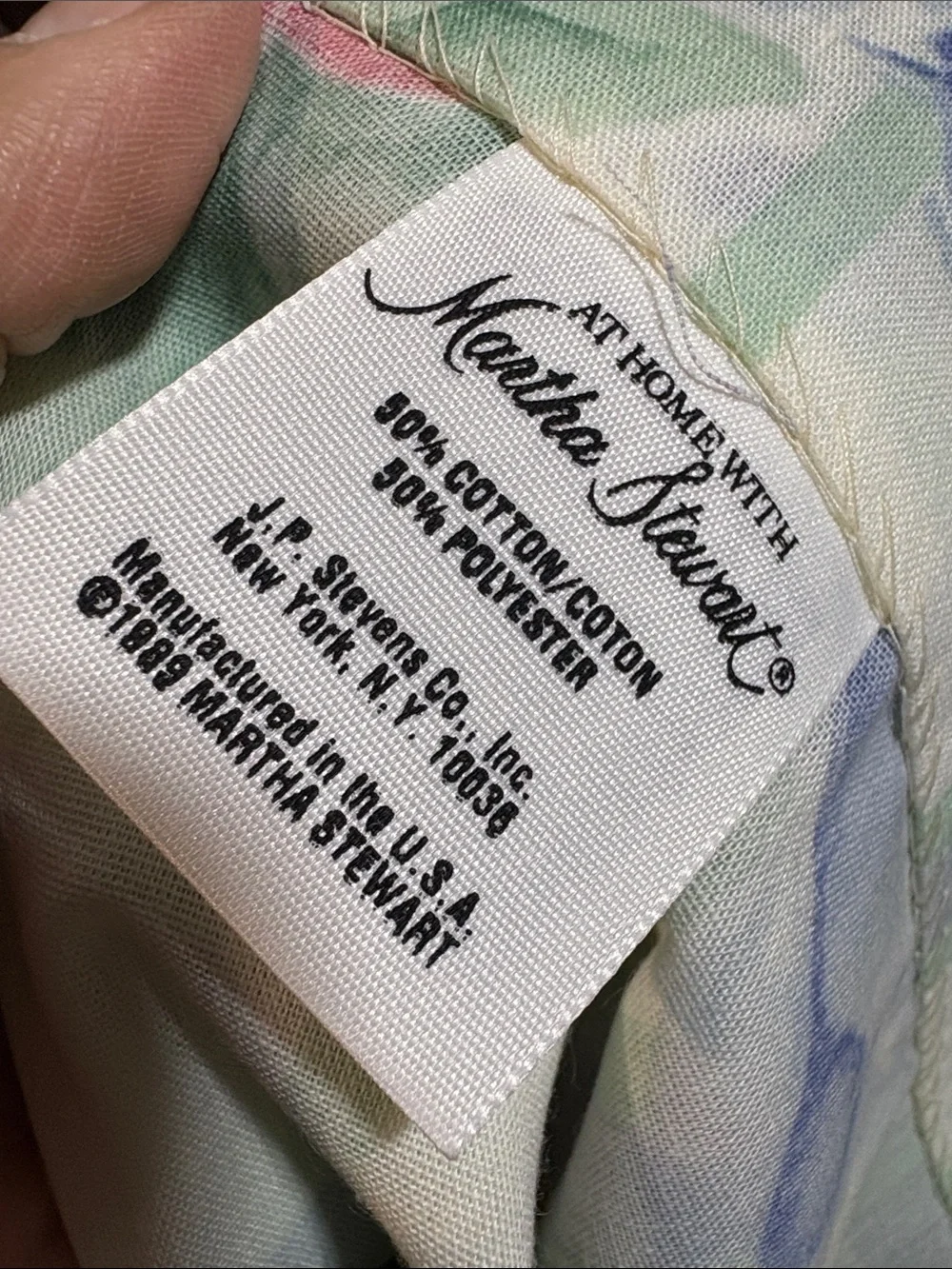 Martha Stewart lightweight curtain