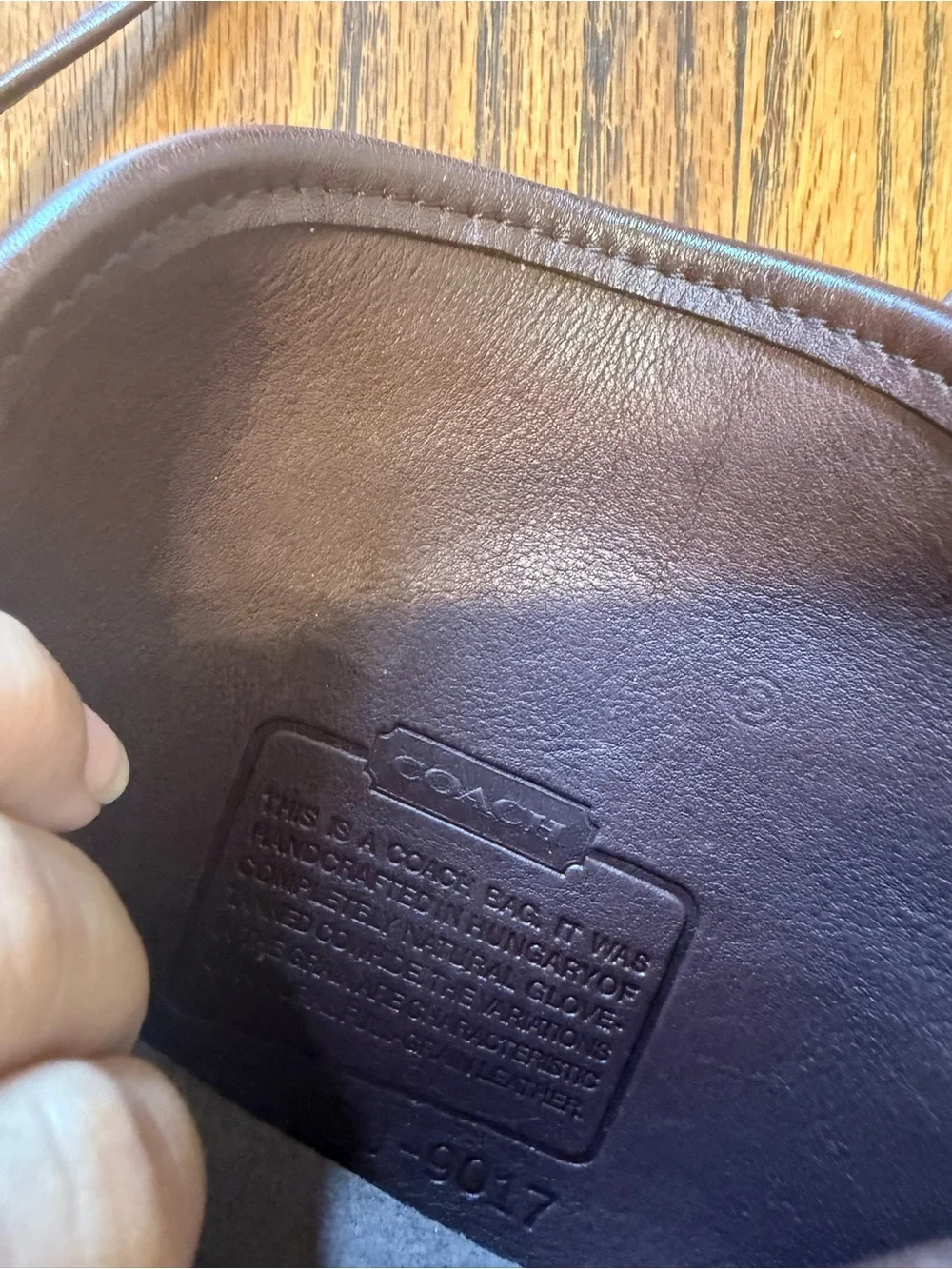 Coach minimalist Vintage 1990s purse true vintage very unique