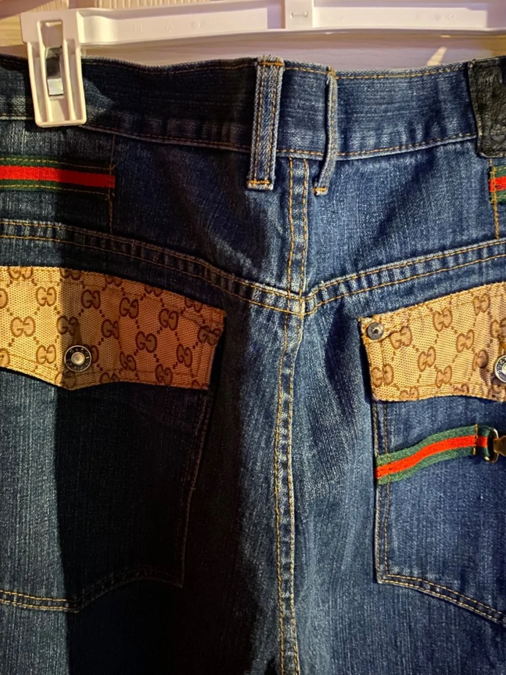 Gucci jeans blue