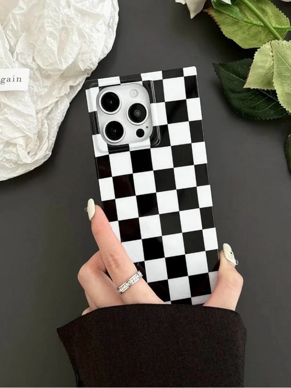 Reezaddin stylish checkerboard