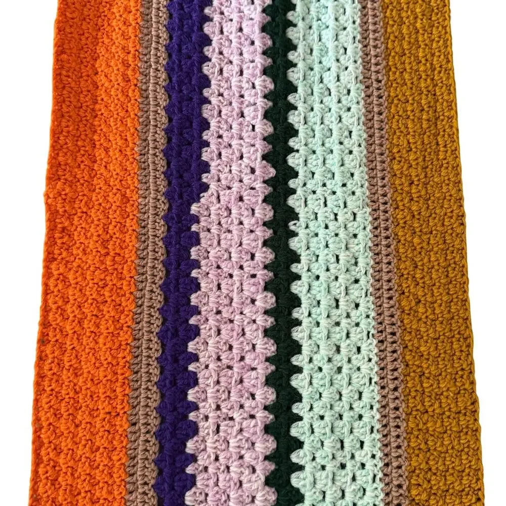 Handmade vintage striped