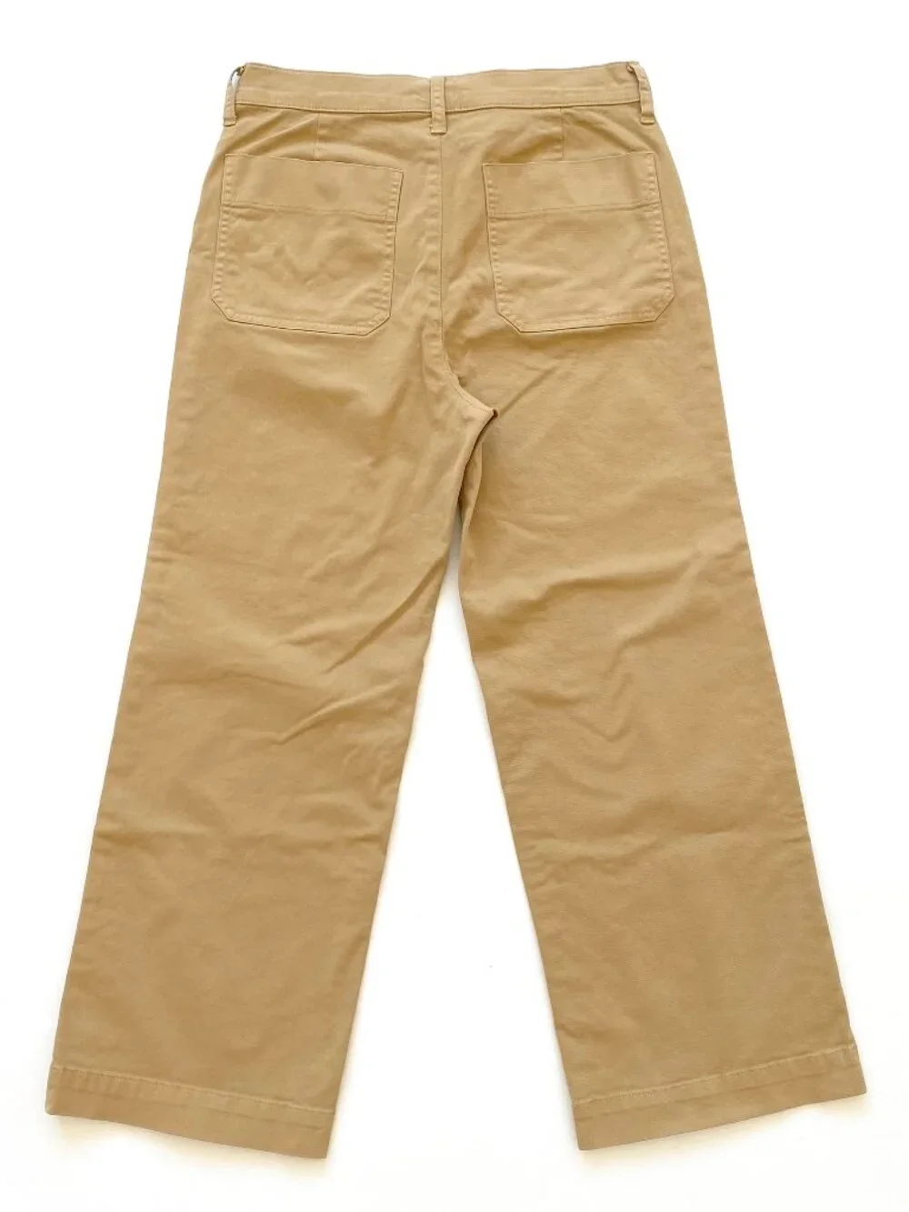 J.Crew Sailor Slim Wide-Leg Chino Pants Honey Brown 27