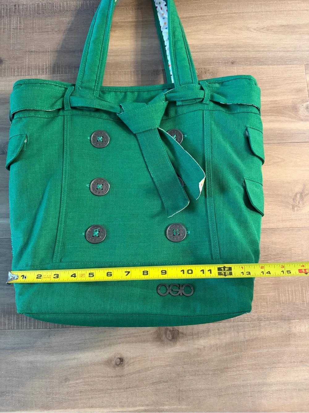 OGIO green canvas