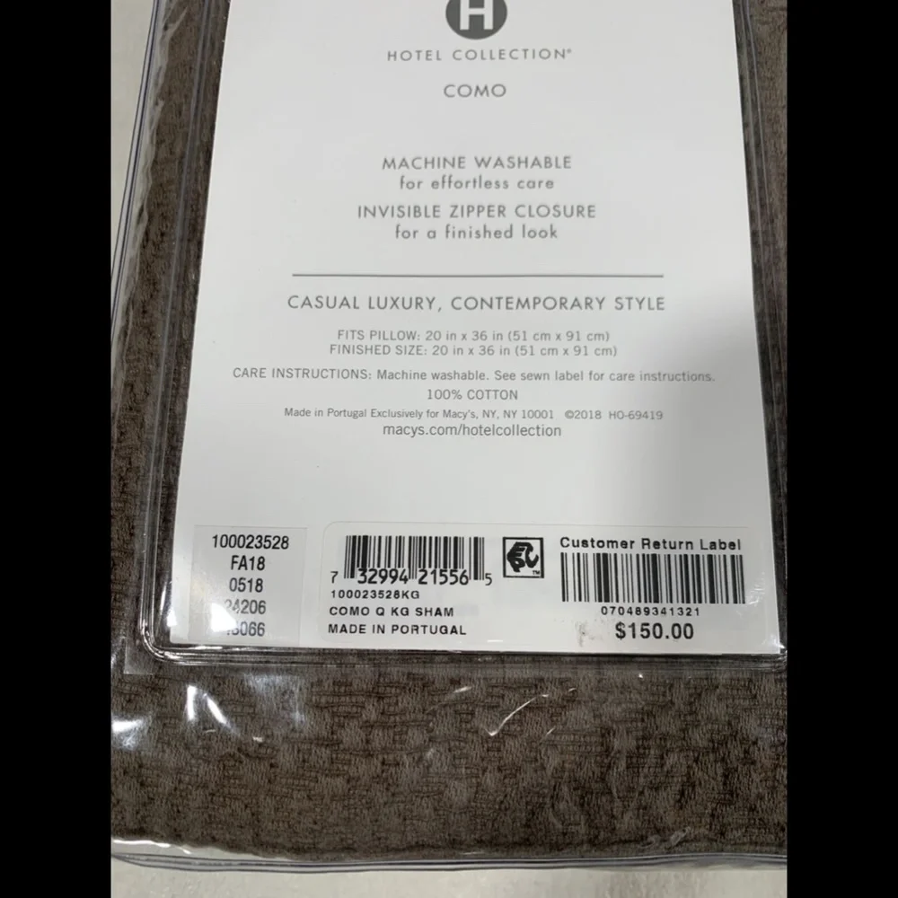 Hotel Collection nib $150