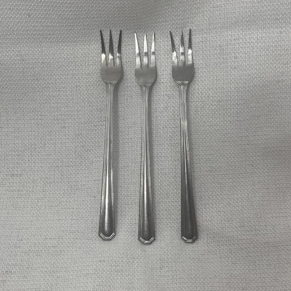 Vintage Brand Ware Stainless Steel Cocktail Fork Small 6