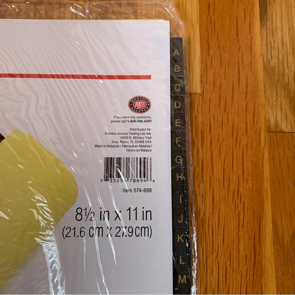 Office Depot index dividers