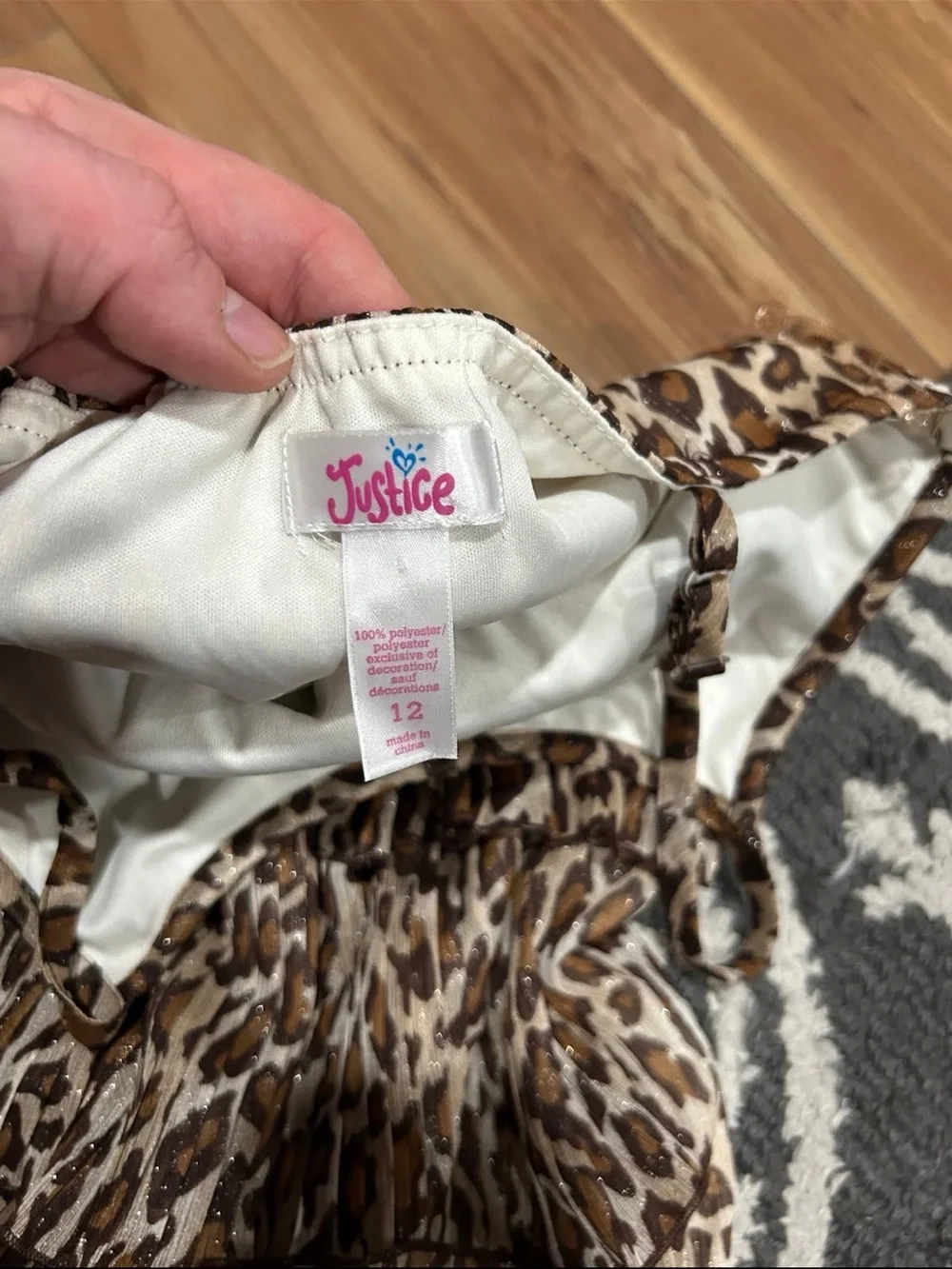 Justice sleeveless slip