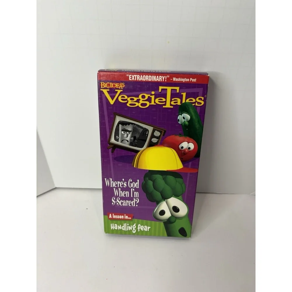 Veggietales Where's God When I'm‎ S-Scared Video Tape